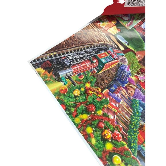 White Mountain Christmas Sweet Shop 1000-Piece Puzzle Candy Sweets Shopping - Picture 3 of 3
